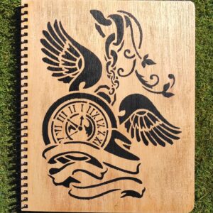 Cuaderno de madera personalizable Magia Temporal