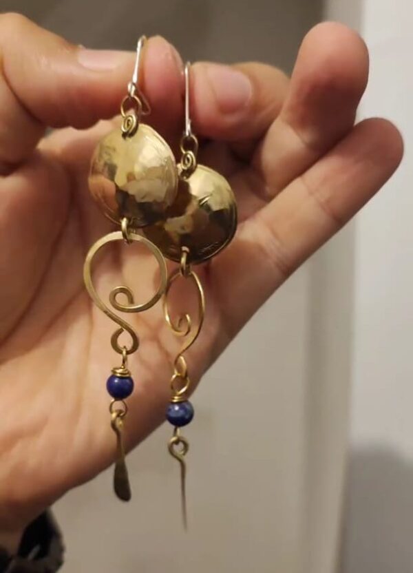 Aros monedas bronce - Imagen 3