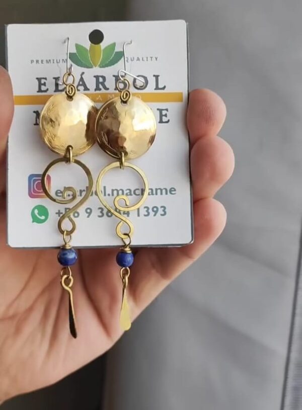Aros monedas bronce - Imagen 4
