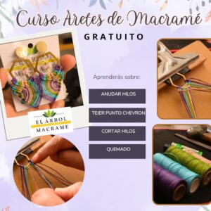 Curso macrame aros asimetricos