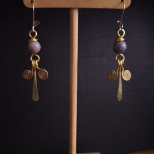 Danzantes bronce y poedra gris