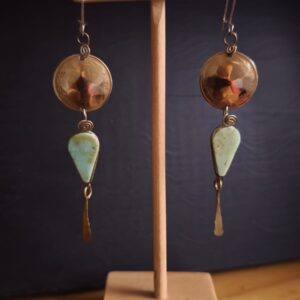 capicua con monedas y crisoprasa